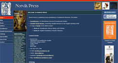 Desktop Screenshot of norvikpress.com