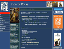 Tablet Screenshot of norvikpress.com